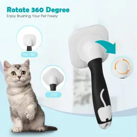 705114273776 PETPAWJOY Slicker Brush Dog Gently Cleaning Pin #3