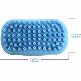 PF-3373 PETS FIRST Bath Massaging Brush Dogs Cats Rubber Comb #3