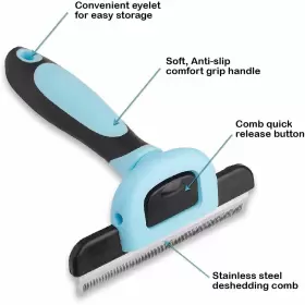 PF-5019 PETS FIRST Deshedding Brush Dogs Cats #3