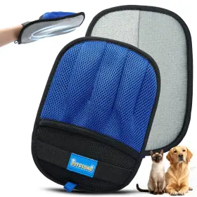 B13904 PETSTOND Pet Hair Removal Glove Dogs Cats Lint Remover
