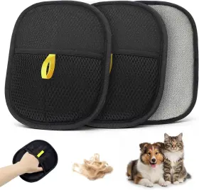 445011711768 PETSWEET Pack Pet Hair Removal Glove Cats Dogs
