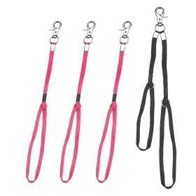 NYLON-4PSC PHENFOR Dog Loop Noose Restraint Pet Bathing Pack