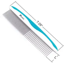 655100288065 PIEPEA Pet Comb Steel Dogs Cats Hair #2