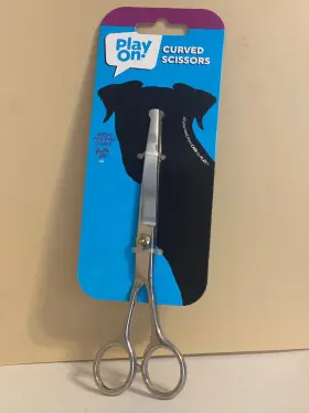PSPD3018344 PLAY ON Curved Dog Scissors