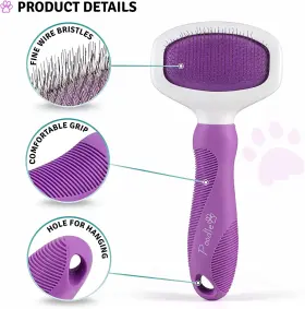 313057772777 POODLE PET Slicker Brush Dogs Cats Rabbits Loose #2