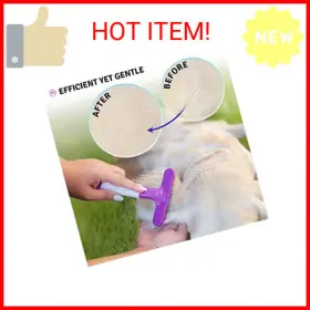 711181914931 POODLE PET Poodlie Dog Rake Dematting Tool Steel #2