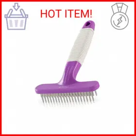 711181914931 POODLE PET Poodlie Dog Rake Dematting Tool Steel