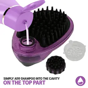 744111003214 POODLE PET Dog Brush Shampoo Dispenser Tool Hai #3