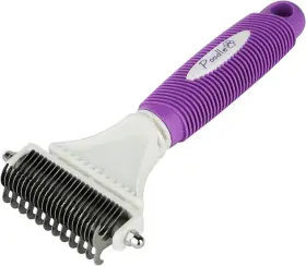 744759601414 POODLE PET Poodlie Dematting Comb Dogs Handheld