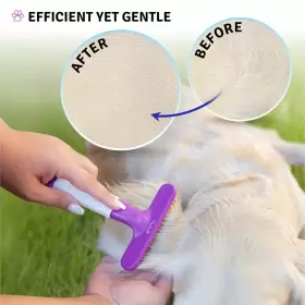 851875008055 POODLIE Poodle Pet Dog Rake Dematting Tool #2