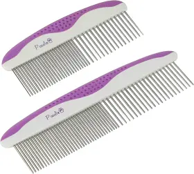 B07GZY1TZZ POODLIE Poodle Dog Combs Steel Remove Mats