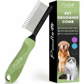 PP233 POODLIE Poodle Comb Dematting Steel
