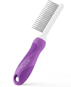 PPEC-6105 POODLIE Poodle Pet Detangling Comb Steel Remov