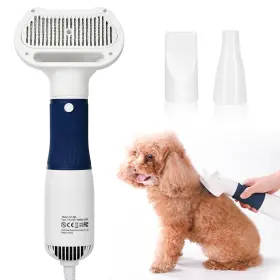 744784866727 POPET Pet Hair Dryer Slicker Brush Dogs Cats