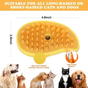 701151746020 POREIDS Cat Steam Multifunctional Silicone Brush #3