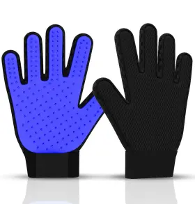 744759440105 POSHWAG Ortz Pet Hair Remover Gentle Glove Brush