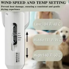 136529100746 PRETTYFIRST Dog Hair Dryer Blow Pet #3
