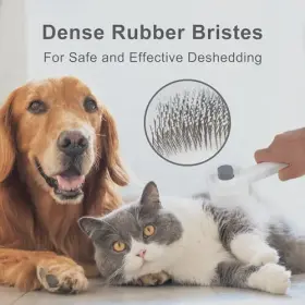 13X-4267-C PRIMEPETS Cleaning Slicker Brush Release Shedding #3
