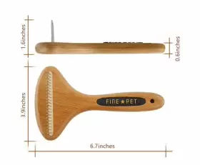 763092435432 PROBUSINES Pet Brushesdog Dematting Comb Rake #2