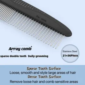 763092435517 PROBUSINES Double Pet Undercoat Rake Dehairing #3