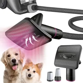 CV001A PSYTPUSA Pet Vacuum Dogs Comb Brush Hair Remover Shed
