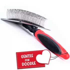 20504 PUP Slicker Brush Dogs Coated Pins Removes Dood