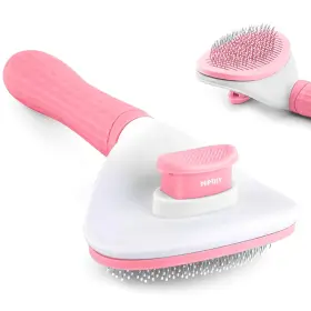 744759409140 PUPTILY Cat Brush Cleaning Slicker Release Dog