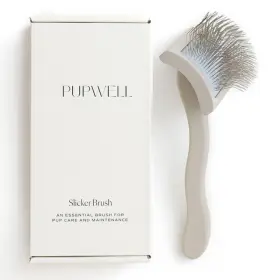 196852975334 PUPWELL Slicker Brush Dog Prevent Matting Wit