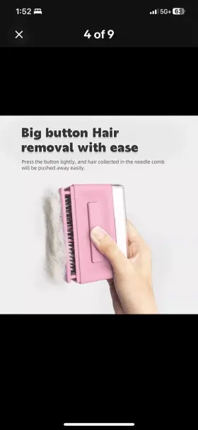 717359904889 PURRINI Pet Brush Hair Lint Roller Great Haire #2