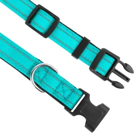749379422623 PWOD Reflective Dog Collar Padded Pet #3