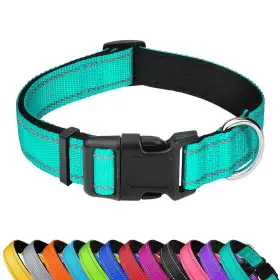 749379422623 PWOD Reflective Dog Collar Padded Pet