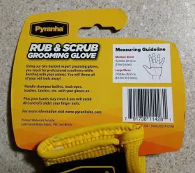 5115 PYRANHA Bathing Gloves #3