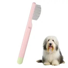 5384FHMQ3088 QFGASRE Dog Comb Steel Cat Pink