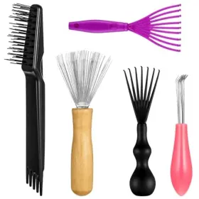 R6JCD6IB QFWDFCTRENZ Comb Brush Cleaner Tool Set Hair