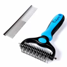 206866945760 QHAPAQ Pet Brush Comb Double Hair Undercoat #2