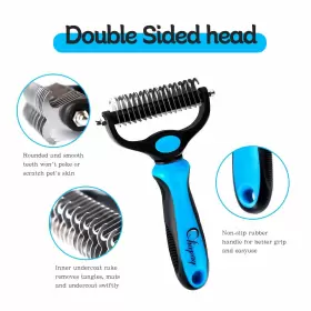 206866945760 QHAPAQ Pet Brush Comb Double Hair Undercoat #3