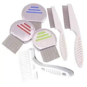 BD15276 QTOPUN Nits Lice Comb Steel Louse Head Flea