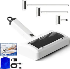 M4-2210 QUAMKAR Pet Hair Remover Dogs Cats Rechargeable Lint