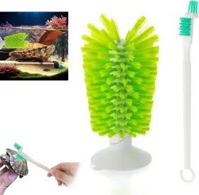 640525 QUILAX Shagsqaeb Turtle Brush Suction Cup Tank