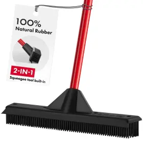 290005902048 RAVMAG Pet Hair Remover Rubber Broom Squeegee