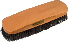 431123 REDECKER Natural Bristle Clothes Brush Pearwood Handle