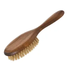 491019 REDECKER Natural Bristle Cat Brush Varnished Beechwood