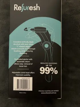 358540000167 REFURESH Deshedding Brush Hair Dogs Cats Pets #3