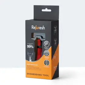 358540000198 REFURESH Gentle Deshedding Brush Pets Hair #3