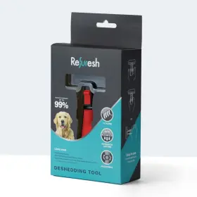 358540000235 REFURESH Deshedding Brush Dog Cats Shedding