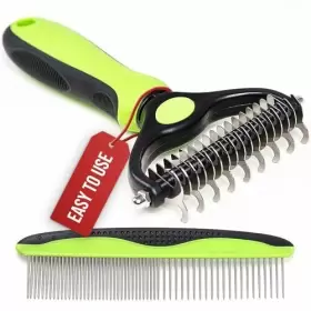 850022943775 REXIPETS Pet Dematting Set Undercoat Rake Comb