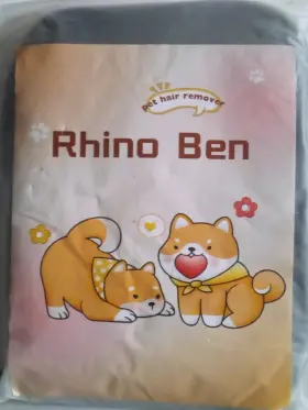 ERBHR-0392 RHINO BEN Pet Hair Remover Mitt Glove Cats Dogs