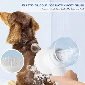 712004457024 RICANK Dog Bath Brush Automatic Foaming Shampoo #3