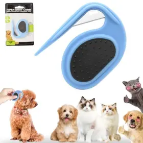 746559752457 RINGKOK Pet Knotting Comb Removing Matted Cat