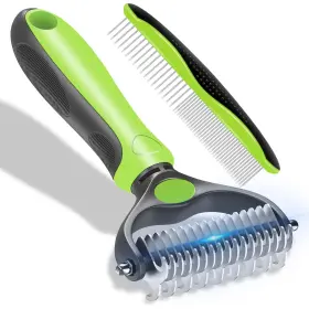 794969248947 ROPO Dog Brush Comb Undercoat Rake